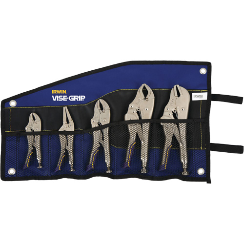 Vise-Grip&reg; Fast Release Locking Plier Set, 5 Pieces Cintas