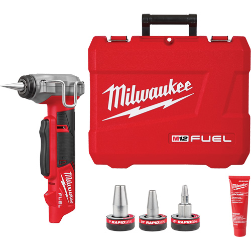 Ensemble d'expanseur M12 Fuel ProPex avec t&ecirc;tes d'expansion Rapid Seal ProPex 1/2" &agrave; 1" Cintas