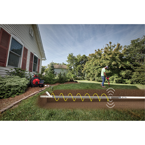 Bobine dinspection de pipeline, T&ecirc;te de cam&eacute;ra 10 mm (0,39") Cintas