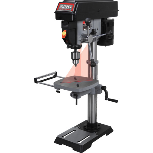 Variable Speed Drill Press, 12", 5/8" Chuck, 3200 RPM Cintas