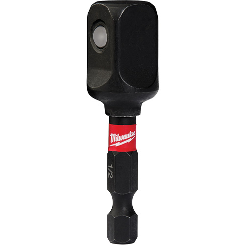 Shockwave Impact Socket Adapters, 1/4" Drive Size, 1/2" Male Size, Ball, 2" L Cintas