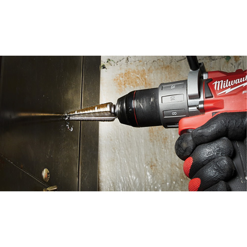 Step Drill Bit, 3/16"/#4 - 7/8"/#4 , 1/32" Increments, High Speed Cobalt Cintas