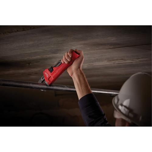 Cl&eacute; &agrave; tuyau adaptable Cheater, Cap des m&acirc;choires 2-1/2", Longueur 18"/24"/10", Fini Rev&ecirc;tement en poudre, Prise Ergonomique Cintas