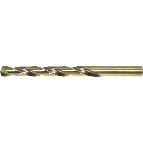 DRILLCO Jobber Drill Bit, Cobalt, A, 3-7/8" L, 2-5/8" Flute, 135° Point Angle Cintas