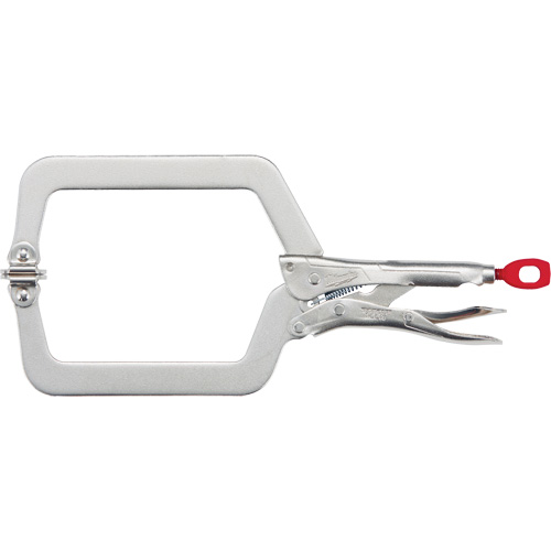 Pince-&eacute;tau en C &agrave; m&acirc;choires pivotantes Torque Lock, Longueur 9", Pinces serre-joints Cintas