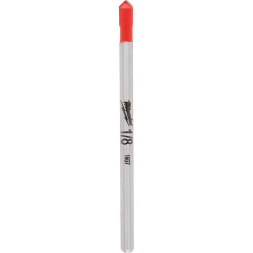 Foret pour verre et carreaux, 1/8", Carbure Cintas