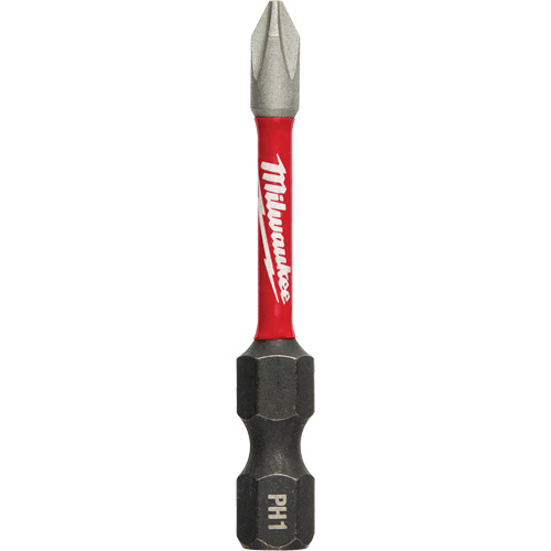 Embouts &agrave; percussion Shockwave Impact-Duty, Phillips, Embout #1, Prise 1/4", Longueur 2" Cintas