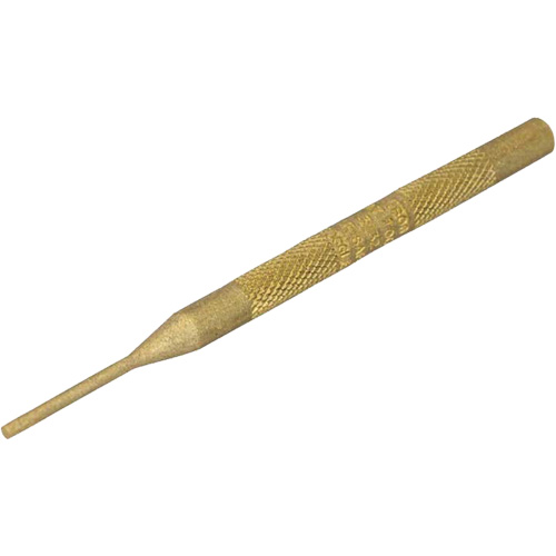 Brass Pin Punch, 3/32" Dia. x 4" L Cintas