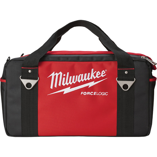 Sac &agrave; sertisseur/coupe-c&acirc;bles pour travaux en hauteur, Nylon, Noir/Rouge Cintas