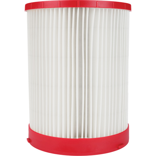 Large Wet/Dry Vacuum Filter, Hepa, Fits 12 US gal./9 US gal./6 US Gal. Cintas