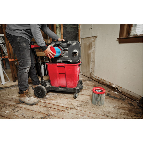 Filtre grand format &agrave; haute efficacit&eacute; pour aspirateur sec/humide, Cartouche, Pour 12 gal. US/9 gal. US/6 gal. US Cintas