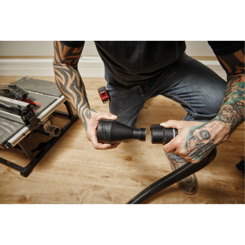 Ensemble dadaptateur dextraction de poussi&egrave;re 1-7/8" Cintas