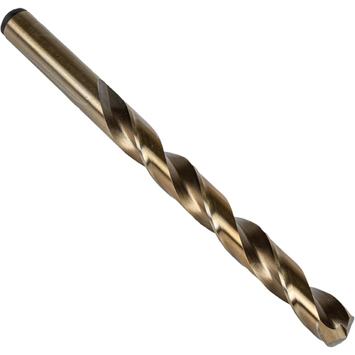 Jobber Drill Bit, Cobalt, 13/32", 5-1/4" L, 3-7/8" Flute, 135° Point Angle Cintas