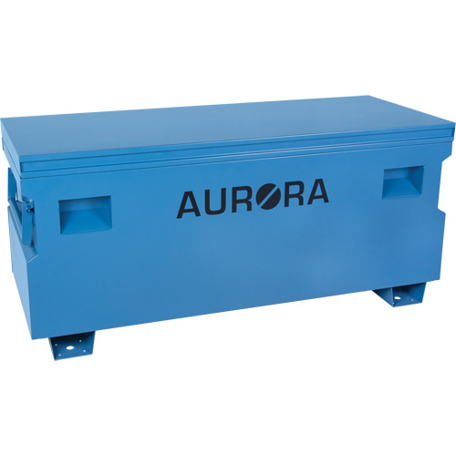 Jobsite Tool Box, 60" x 24" x 27-1/2", Steel, Blue Cintas