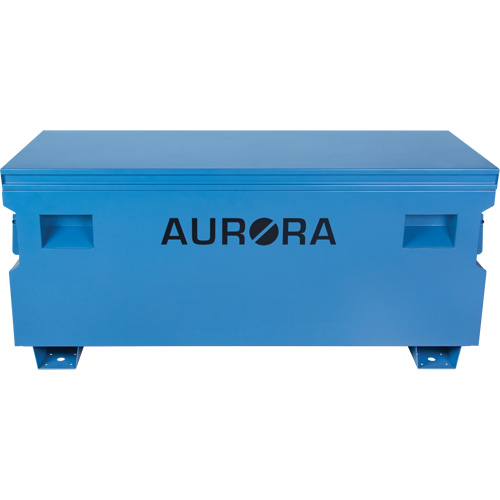 Jobsite Tool Box, 60" x 24" x 27-1/2", Steel, Blue Cintas