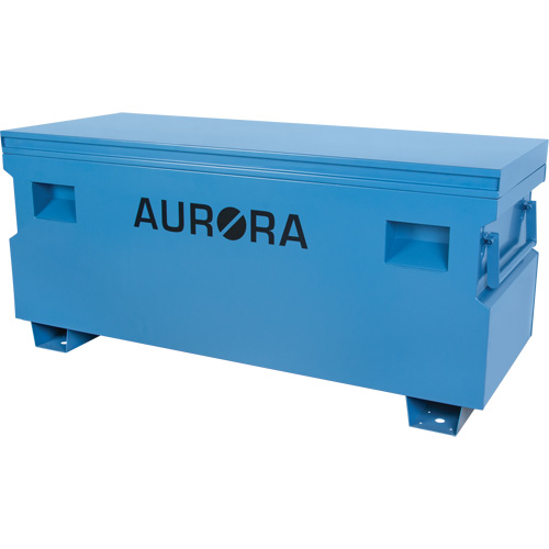 Jobsite Tool Box, 60" x 24" x 27-1/2", Steel, Blue Cintas