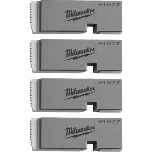 Fili&egrave;res de filetage pour tuyaux universel NPT, Pour tuyau de 1"-2", Acier rapide Cintas