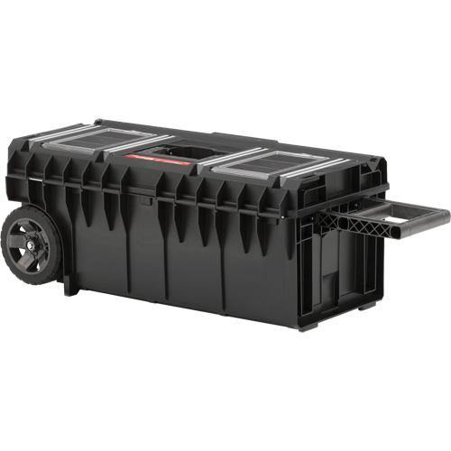 Arx Long Rolling Tool Chest, 31-1/5" x 15-1/5" x 12-7/10", Black Cintas