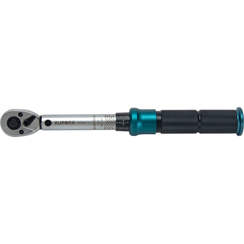 72-Tooth Torque Wrench, Click, 1/4" Square Drive, 20 - 200 in-lbs. Cintas