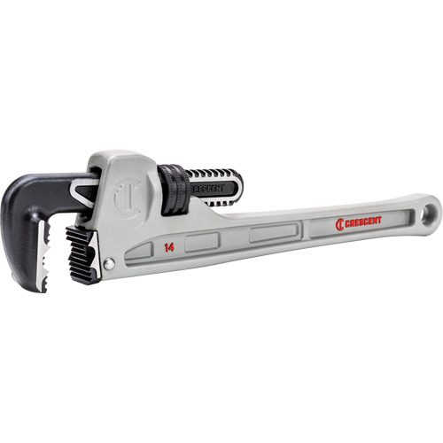 Cl&eacute; &agrave; tuyau &agrave; m&acirc;choires K9, Cap des m&acirc;choires 2-3/8", Longueur 14", Fini Rev&ecirc;tement en poudre, Prise Non-ergonomique Cintas