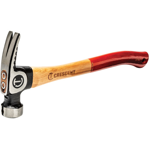 Marteau de charpente &agrave; face meul&eacute;e, 22 oz, Prise en Bois, 18" lo Cintas