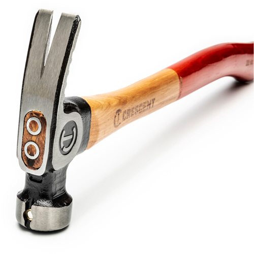 Marteau de charpente &agrave; face meul&eacute;e, 22 oz, Prise en Bois, 18" lo Cintas
