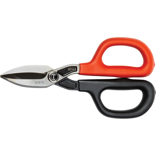 Cisaille de ferblantier droite, Longueur de coupe de 1-31/50", Coupe Droit Cintas
