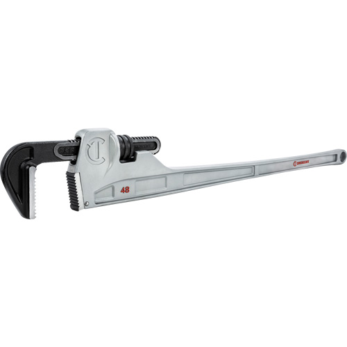 Cl&eacute; &agrave; tuyaux, Cap des m&acirc;choires 6", Longueur 48", Fini Rev&ecirc;tement en poudre, Prise Non-ergonomique Cintas