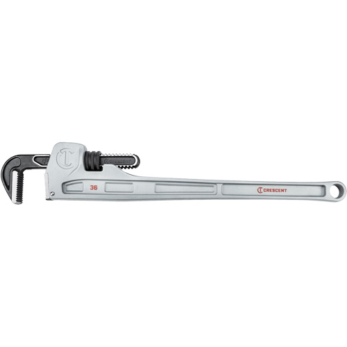 Cl&eacute; &agrave; tuyaux, Cap des m&acirc;choires 5", Longueur 36", Fini Rev&ecirc;tement en poudre, Prise Non-ergonomique Cintas
