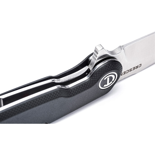 Harpoon Blade Composite Handle Pocket Knife, 3-1/2" Blade, Steel Blade, Plastic Handle Cintas