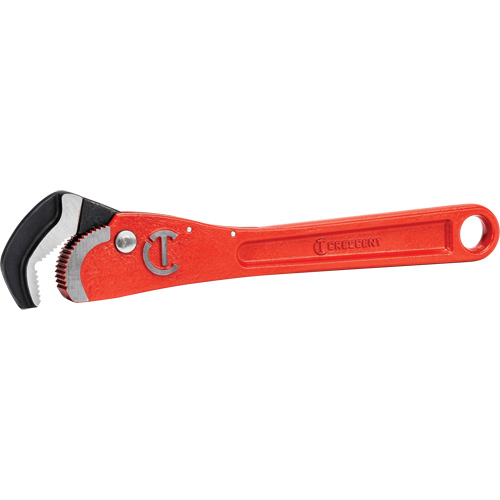 Cl&eacute; pour tuyau acier auto-ajustable, Cap des m&acirc;choires 1-1/2", Longueur 12", Fini Rev&ecirc;tement en poudre, Prise Non-ergonomique Cintas