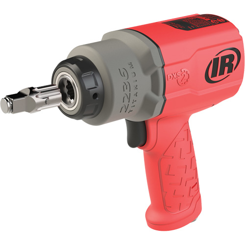Red Air Impact Wrench, 1/2" Drive, 1/4" NPT Air Inlet, 7500 No Load RPM Cintas