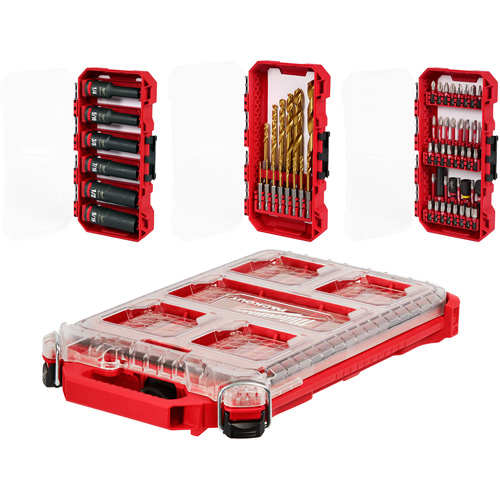Ensemble de perceuse &agrave; chocs, tournevis Shockwave & attache Packout Cintas