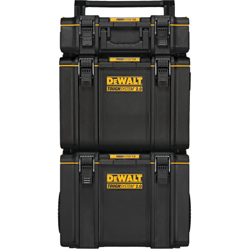 Syst&egrave;me de rangement sur roues TOUGHSYSTEM 2.0, 24" x 20-2/5" x 34-1/2", Noir/Jaune Cintas
