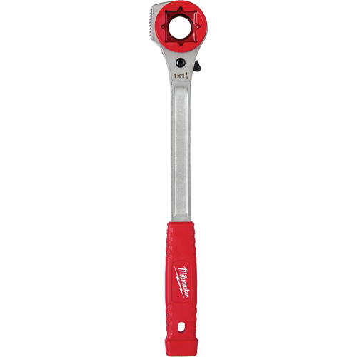 Lineman's High-Leverage Ratcheting Wrench with Milled Strike Face, 3/4"/1"/1-1/8" Drive, Ergonomic Handle Cintas