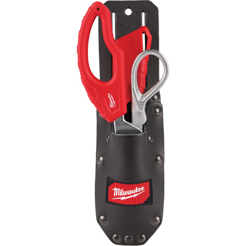 Ensemble &eacute;tui pour &eacute;pisseur de c&acirc;ble, Porte-outil multiple, Cuir, 2 Poches Cintas