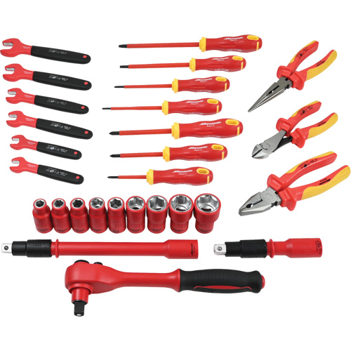 Insulated Tool Set, 1000 V, 28 Pcs Cintas