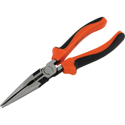 Long Nose Pliers with Comfort Handles, 8" L Cintas