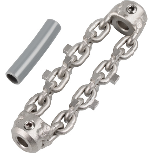 Chaîne de nettoyage de tuyaux de 2" pour c&acirc;ble de serpent &agrave; chaîne de 1/4" Cintas