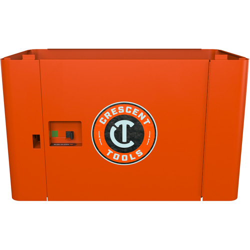RAILWORKS Single Door Steel Security Panel Lockable Storage Cintas