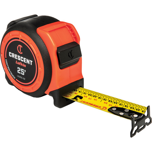 CONTROLTOUCH Tape Measure, 1-3/16" x 25', SAE Graduations Cintas