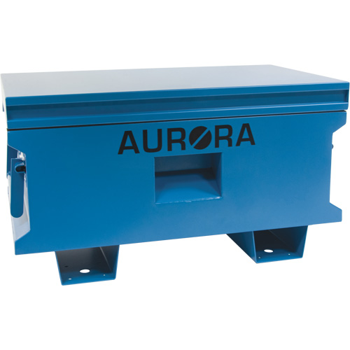 Jobsite Tool Box, 33" x 20-3/10" x 18-3/10", Steel, Blue Cintas