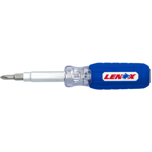 6-in-1 Multi-Bit Screwdriver, Textured Handle Cintas