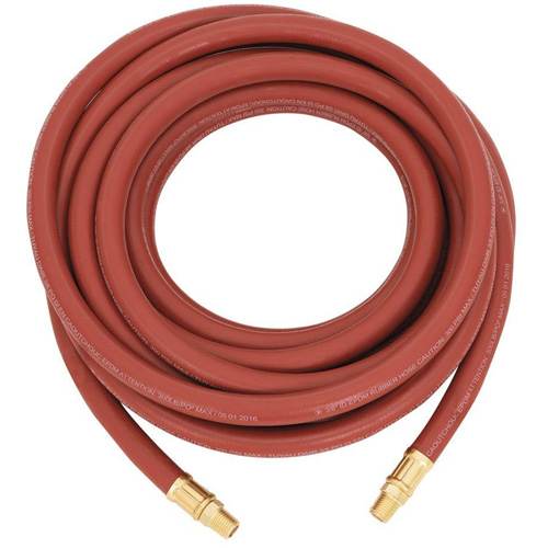 AH3850RB Hose, Air, Rubber, 3/8" dia. x 50', 300 psi, 1/4 NPT Cintas