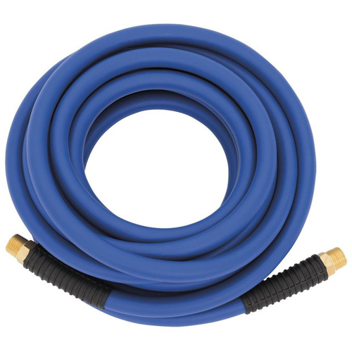 AH3850HY Hybrid Hose, Air, Polyester/Polymer, 3/8" dia. x 50', 300 psi, 1/4 NPT Cintas