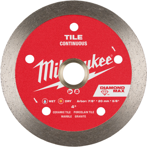 Lame diamant&eacute;e continue pour tuile DIAMOND MAX Cintas
