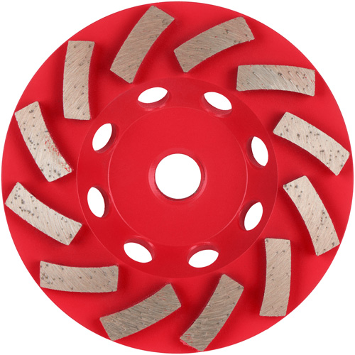 DIAMOND MAX Turbo 12-Segment Diamond Cup Wheel Cintas