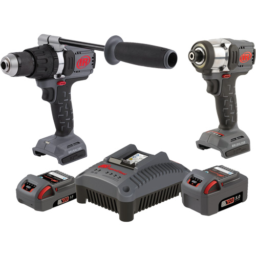 Ensemble de marteau perforateur & tournevis &agrave; chocs, Lithium-ion, 20 V Cintas