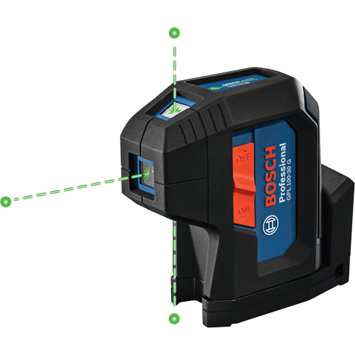 Laser dalignement autonivelant &agrave; faisceau vert &agrave; trois points Cintas
