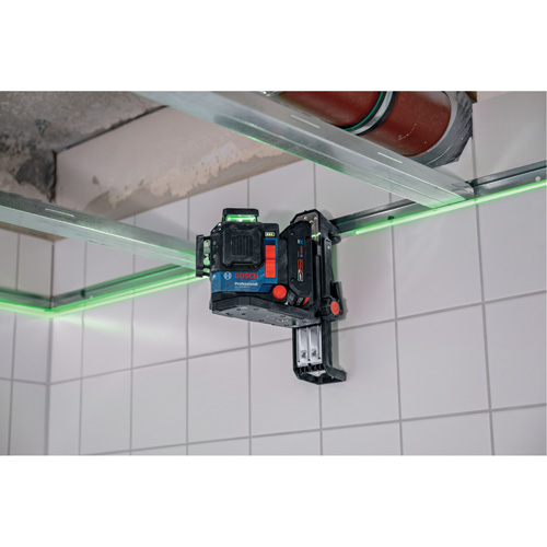 Laser dalignement/nivellement 360 connect&eacute; &agrave; faisceau vert &agrave; trois points Cintas